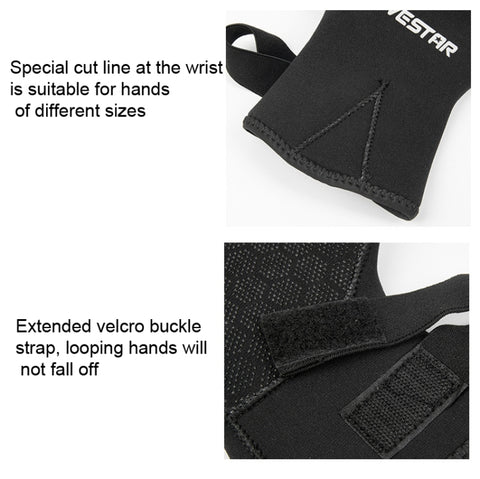 DIVESTAR Diving Gloves Cut & Stab Resistant Sports Gloves, 3mm  S, 3mm  M, 3mm  L, 3mm  XL, 5mm  S, 5mm  M, 5mm  L, 5mm  XL