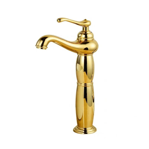 Hot And Cold Mixed Water Basin Imitation Water Faucet, Style:, High Model, High Model+Water Inlet Pipe, Short Model, Short Model+Water Inlet Pipe