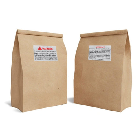 Warning That Opening This Package Will Bring Great Happiness Sealing Sticker, 40x60mm