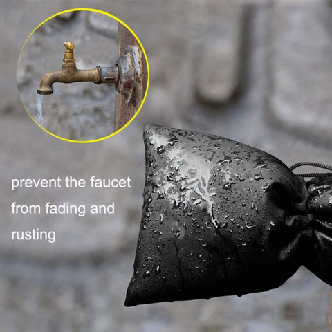 Oxford Cloth Winter Outdoor Faucet Frost Protection Cover, Hook and Loop Fastener Model, Rope Model