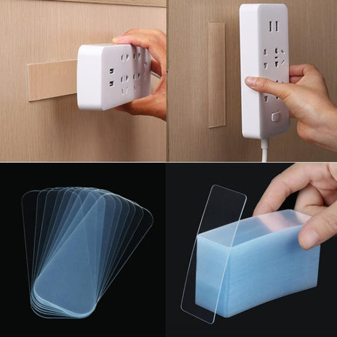 Transparent Non-marking Sticker No Residual Strong High-viscosity Double-sided Tape, 10 Boxes