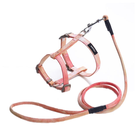 KAFULI Pet Adjustable I-Shape Harness Leash, S, M