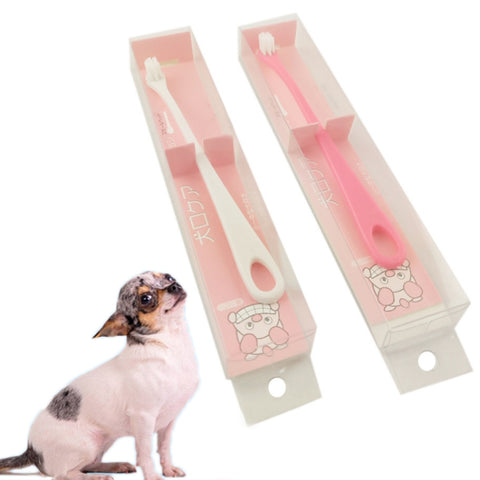 3 PCS Pet Soft Gum Protection Toothbrush Oral Cleaning Supplies, Pet Soft Gum Toothbrush