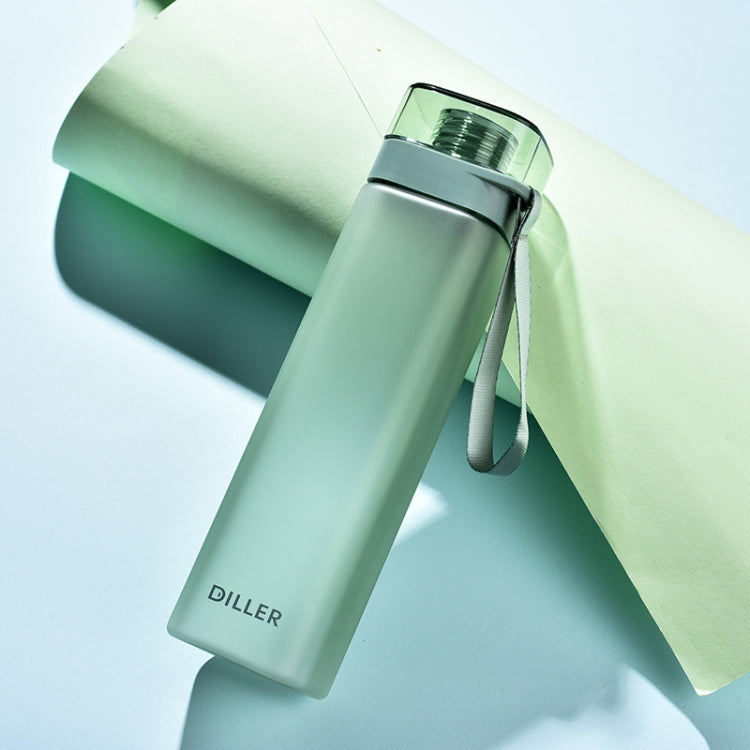 Diller D8646 Square Shape Fitness Leakproof Water Bottle, 400ml, 550ml, 700ml