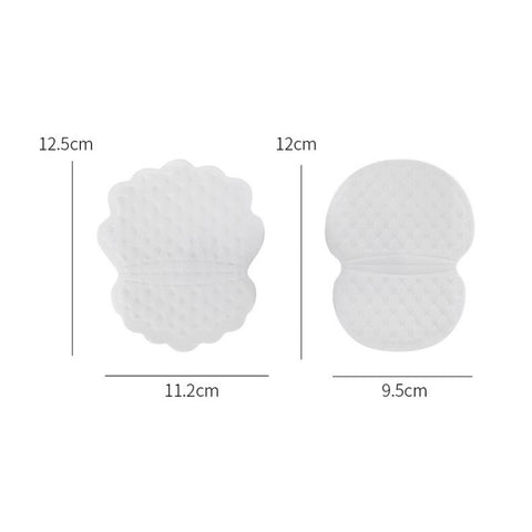 50 PCS Summer Breathable Underarm Invisible Sweat-absorbing Stickers, Original, Mint