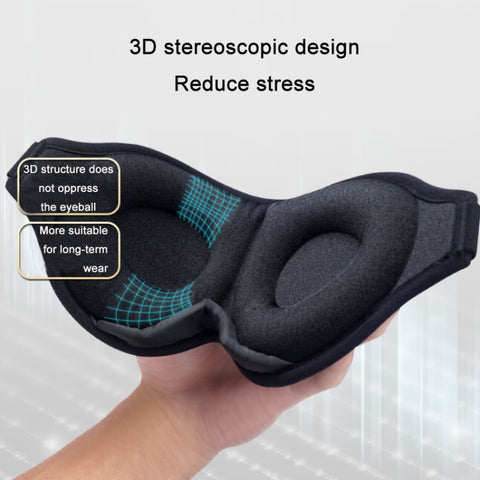 3D Breathable Shading Three-Dimensional Nose Wing Integrated Eye Mask