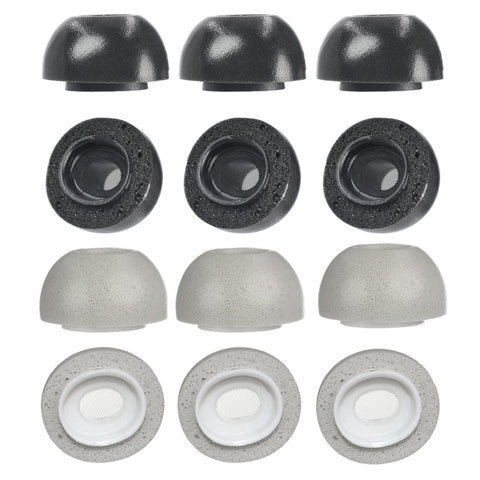 2 PCS Earbuds Memory Foam Ear Caps For TWS Airpods Pro,Size:, Large Black, Medium Black, Small Black, Large Gray, Medium Gray, Small  Gray