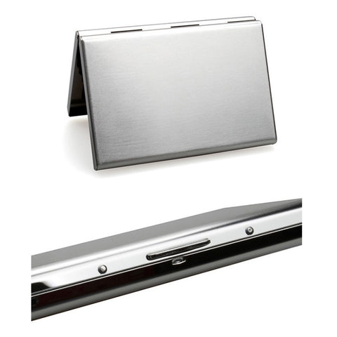 Metal Security Anti-degaussing Bank Credit Card Box, Card Box