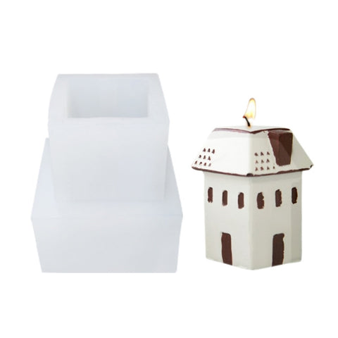 DIY Christmas Candle Aromatherapy Gypsum Silicone Mold, Shape:, Santa, Simple Christmas Tree, Triangular Christmas Tree, Christmas Gift, Single Stereo, Snow House 3, Single Christmas Cylinder, Origami Christmas Tree, 8 Cone Contest Christmas Tree      ...