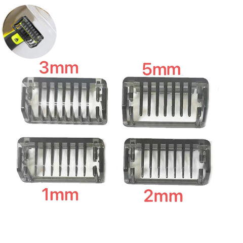 Shaver Positioning Comb For Philips Norelco Oneblade Qp2520 Qp2530 Qp2620 Qp2630, 1mm, 2mm, 3mm, 5mm
