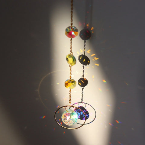 Sun Star Moon Garden Crystal Ornament, No. 1, No. 2, No. 3, No. 4