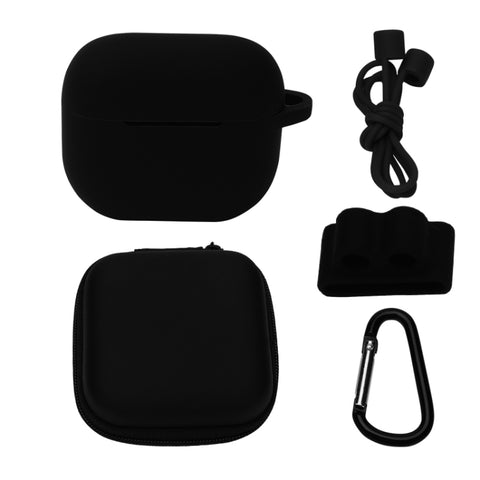 Bluetooth Earphone Silicone Cover Set For AirPods 3, 5 PCS/Set White, 5 PCS/Set Mint Green, 5 PCS/Set Grass Green, 5 PCS/Set Pink, 5 PCS/Set Black, 5 PCS/Set Red, 5 PCS/Set Yellow, 5 PCS/Set Gray, 5 PCS/Set Wine Red, 5 PCS/Set Light Purple             ...