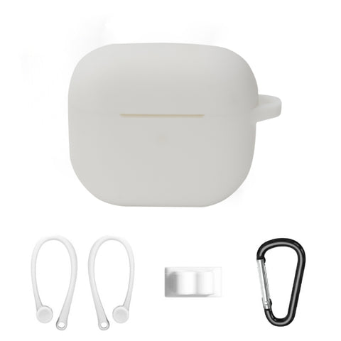 Bluetooth Earphone Silicone Cover Set For AirPods 3, 5 PCS/Set White, 5 PCS/Set Mint Green, 5 PCS/Set Grass Green, 5 PCS/Set Pink, 5 PCS/Set Black, 5 PCS/Set Red, 5 PCS/Set Yellow, 5 PCS/Set Gray, 5 PCS/Set Wine Red, 5 PCS/Set Light Purple             ...