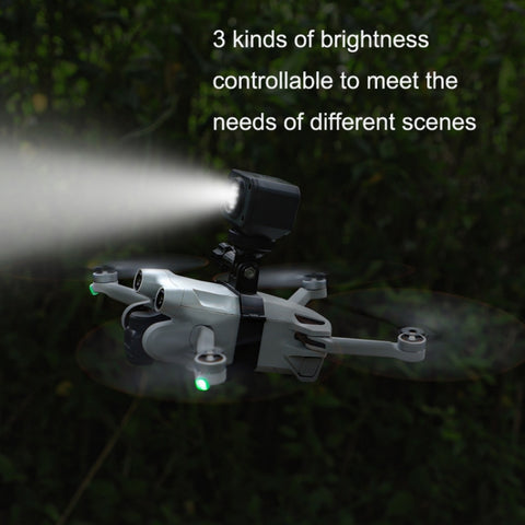 Sunnylife MM3-GZ459 For DJI Mini 3 Pro GoPro10 Action Camera Mount, Hanging Load, Searchlight, Hanging Load+Searchlight set