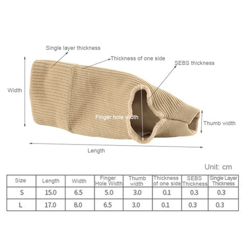 Warm and Cold Protection Gym Half Finger Gloves, Size:, S, L