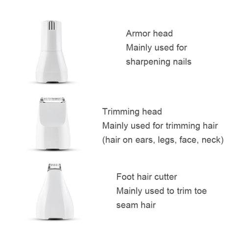 Pet USB Electric Shaver Dog Hair Trimming Nail Polisher, Nail Polisher