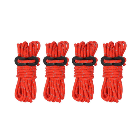 CLS Outdoor Camp Reflective Wind-Proof Camping Support Rod, 4 PCS / Set White Non-reflective, 4 PCS / Set Yellow, 4 PCS / Set Red, 4 PCS / Set Black, 4 PCS / Set Army Green