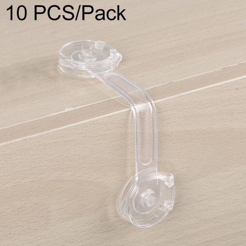 Children Drawer Anti-opening Cabinet Door Refrigerator Safety Lock, 10 PCS/Pack, Pair Lock 10 PCS/Pack, 5 PCS/Pack, Pair Lock 5 PCS/Pack, 5 PCS Transparent +5 Pair Lock