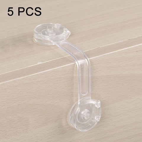 Children Drawer Anti-opening Cabinet Door Refrigerator Safety Lock, 10 PCS/Pack, Pair Lock 10 PCS/Pack, 5 PCS/Pack, Pair Lock 5 PCS/Pack, 5 PCS Transparent +5 Pair Lock