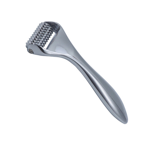 Face Slimming Instrument Roller Metal Barbed Facial Massager, Metal Roller