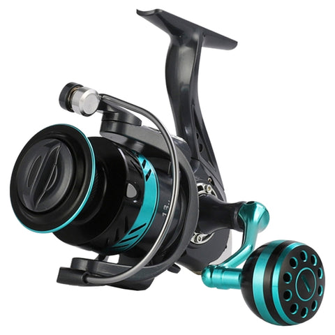 Metal Spinning Wheel CNC Rocker Throwing Rod Fish Wheel, Style:, DK1000 (EVA Grip), DK2000 (EVA Grip), DK3000 (EVA Grip), DK4000 (EVA Grip), DK5000 (EVA Grip), DK6000 (EVA Grip), DK7000 (EVA Grip), DK II1000 (Metal Ball Grip), DK II 2000 (Metal Ball Gr...