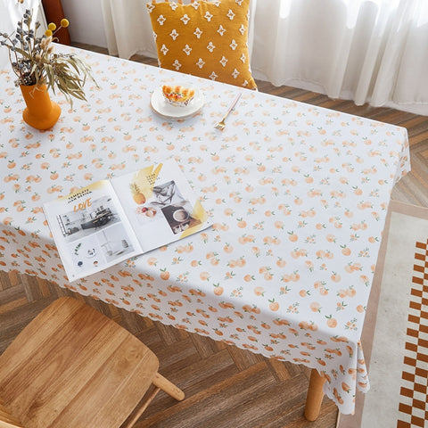 Rural Farm PVC Paper Waterproof Oil Wash Desktop Table Cloth, 120x180cm, 140x140cm, 140x180cm, 140x200cm, 140x220cm
