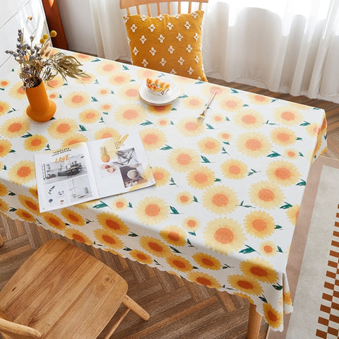 Rural Farm PVC Paper Waterproof Oil Wash Desktop Table Cloth, 120x180cm, 140x140cm, 140x180cm, 140x200cm, 140x220cm