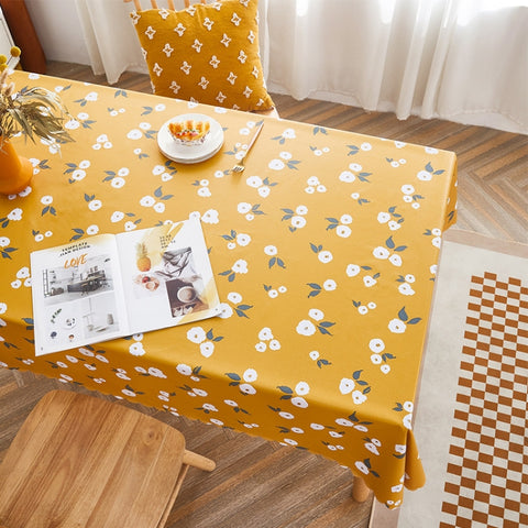 Rural Farm PVC Paper Waterproof Oil Wash Desktop Table Cloth, 120x180cm, 140x140cm, 140x180cm, 140x200cm, 140x220cm