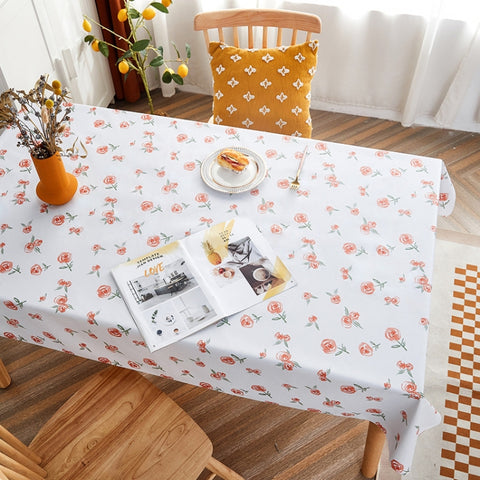Rural Farm PVC Paper Waterproof Oil Wash Desktop Table Cloth, 120x180cm, 140x140cm, 140x180cm, 140x200cm, 140x220cm