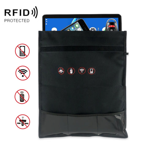Car Key Signal Shielding Bag Tablet Mobile Phone Privacy Protective Cover, Small, Large