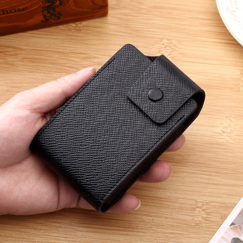 Organ Card Holder Large-capacity Card Sleeve For Men And Women, Horizontal Blue, Horizontal Black, Horizontal Coffee, Vertical Blue, Vertical  Black, Vertical Coffee