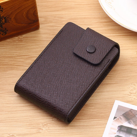 Organ Card Holder Large-capacity Card Sleeve For Men And Women, Horizontal Blue, Horizontal Black, Horizontal Coffee, Vertical Blue, Vertical  Black, Vertical Coffee