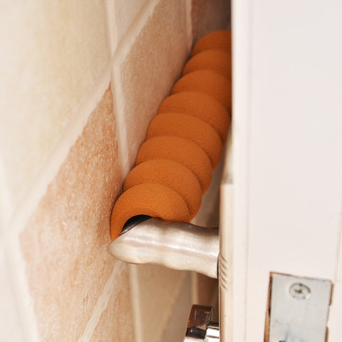 2 PCS Anti-static Bedroom Door Handle Anti-collision Cover, 13.5x3.5cm