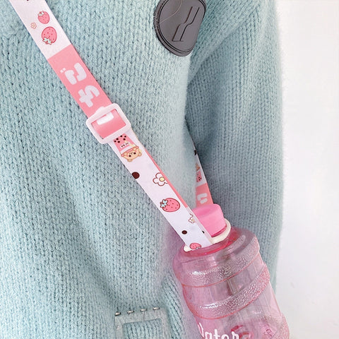 5 PCS Mineral Water Bottle Shoulder Strap Beverage Bottle Lanyard, E30, E31, E32, E33, E34, E35, E36, E37