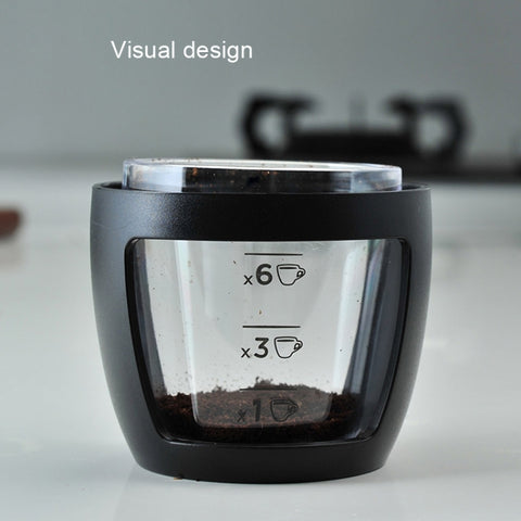 Hand Shaking Coffee Grinding Bean Machine Home Portable Coffee Machine, Black