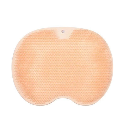 Lazy Rubbing Back Brush With Suction Cup Brush Bathroom Tool Wall Massage, Blue, Pink, Yellow