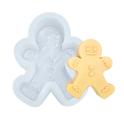 Christmas DIY Scented Candle Silicone Mold, White