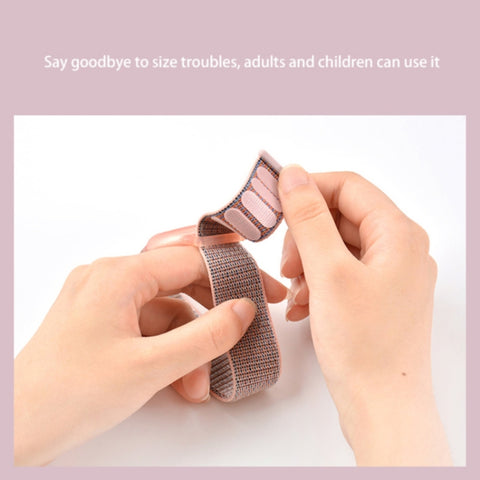 Child Adult Nylon Strap Wristband Protective Case For AirTag 2nd Gen / AirTag 1st Gen, 220mm, 170mm