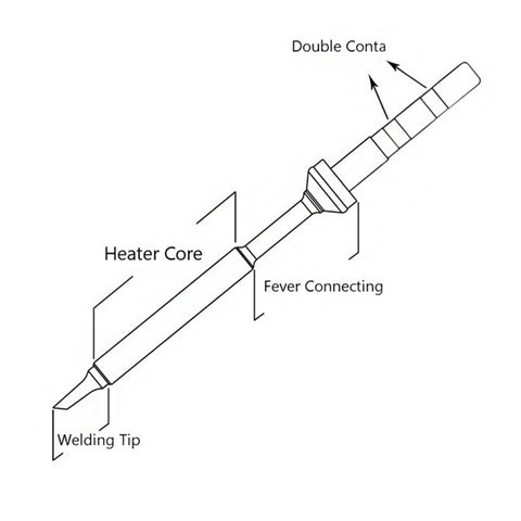 For TS100 Electric Iron Head Mini Lead-free Soldering Iron Tip, TS-B2, TS-I, TS-K, TS-KU, TS-BC2, TS-D24, TS-C4, TS-ILS, TS-C1, TS-JL02