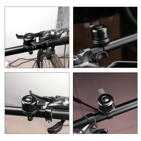 For AirTag 2nd Gen / AirTag 1st Gen Bicycle Hidden Locator Anti-theft Ring Bell Generation 1, Generation 1, Generation 2 Golden, Generation 2 Black, Generation 3, Generation 4