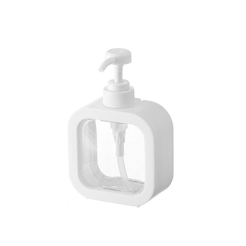 Transparent Hand Sanitizer Split Bottle Plastic Press Type Emulsion Bottle, 300ml, 500ml