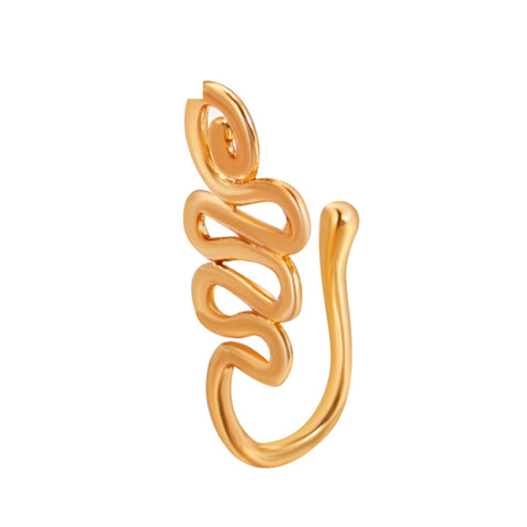 U-shaped Nose Clip Copper Inlaid With Zircon Nose Decoration, Color: G-189 Silver, G-364 Gold, G-365 Silver, G-247 Gold, G-248 Silver, G-251 Gold, G-252 Silver, G-253 Gold, G-254 Silver, G-235 Gold, G-236 Silver, G-231 Gold, G-232 Silver, G-249 Gold   ...