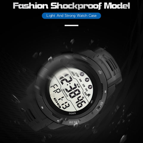 SYNOKE 9811 Luminous Large Screen Outdoor Running Student Watch
