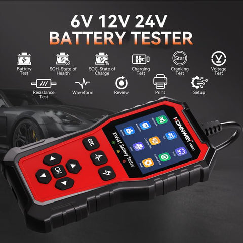 KONNWEI OBDII EOBD CAN Engine Code Reader Car Diagnostic Tool 13 Languages, KW341