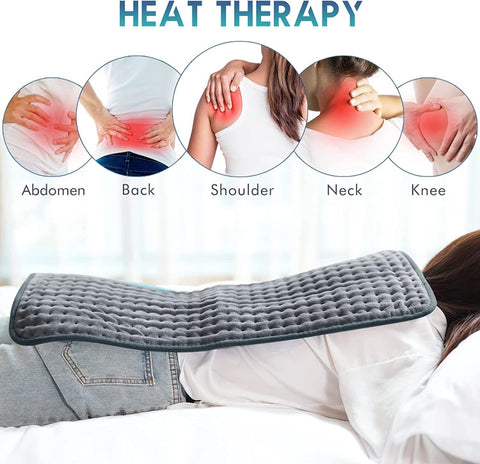 Electric Heating Blanket Heating Physiotherapy Pad Warm Waist Belly Pad with Buckle, 30 x 40cm, 30 x 60cm, 40 x 76cm, 43 x 84cm, 50 x 100cm