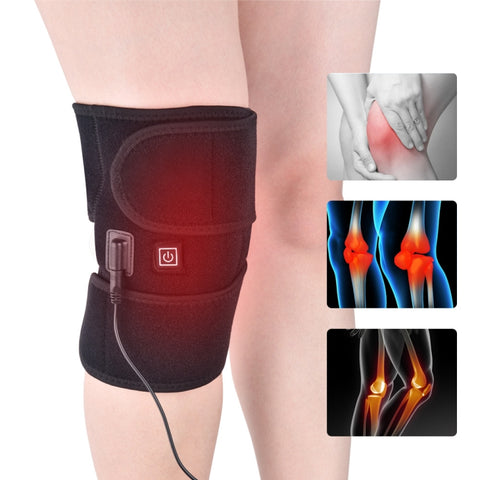 Infrared Heating Therapy Knee Pad Rehabilitation Assistance, US Plug, EU Plug, USB Model