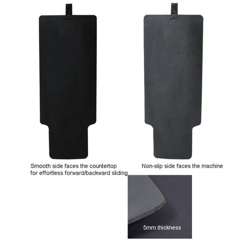 Slushie Machine Dual-Side Non-Slip Rubber Moving Pad, For Ninja FS605