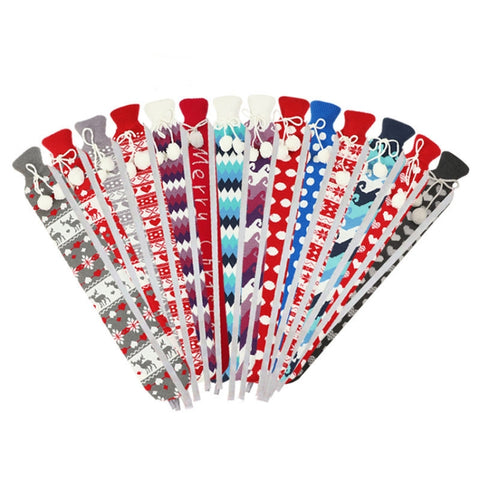 2L Long-strip Multifunctional Water-filled Rubber Hot Water Bags, Spec: Pink Plush, Pink Plush