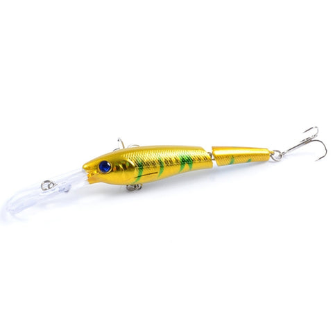 M0208 13.3cm/13.4g Lure Bionic Multi-section Mino Fake Lure Plastic Lure, M0208 1, M0208 2, M0208 3, M0208 4, M0208 5, M0208 6