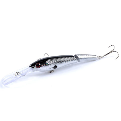 M0208 13.3cm/13.4g Lure Bionic Multi-section Mino Fake Lure Plastic Lure, M0208 1, M0208 2, M0208 3, M0208 4, M0208 5, M0208 6